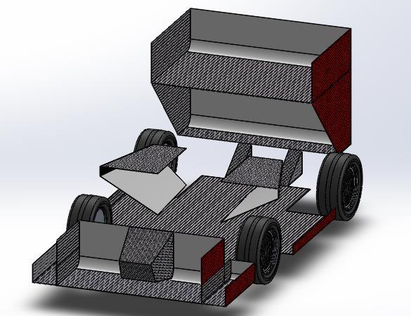 Figure 45: Full Aero Package Suspension Considerations Suspension is a key consideration in designing a FSAE car.