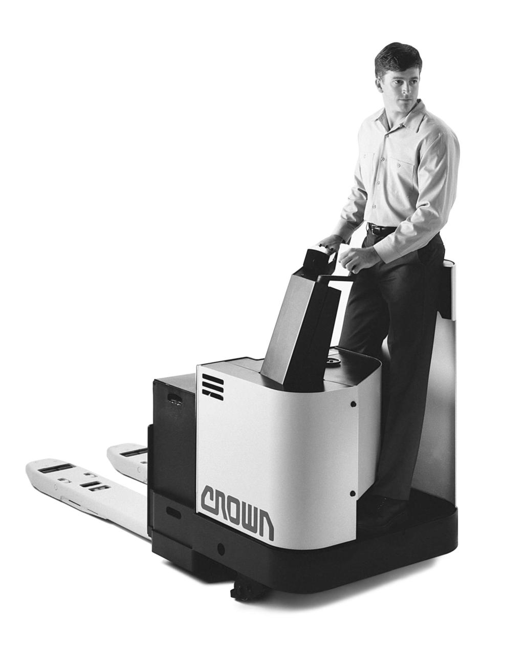 Your Rider Pallet Truck RIDER PALLET TRUCKS Your rider pallet truck is designed to move loads over long distances.