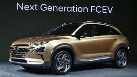 Technology Progress Vehicle side FCEV Hyundai (ix35 Fuel Cell 2013 // FE Concept
