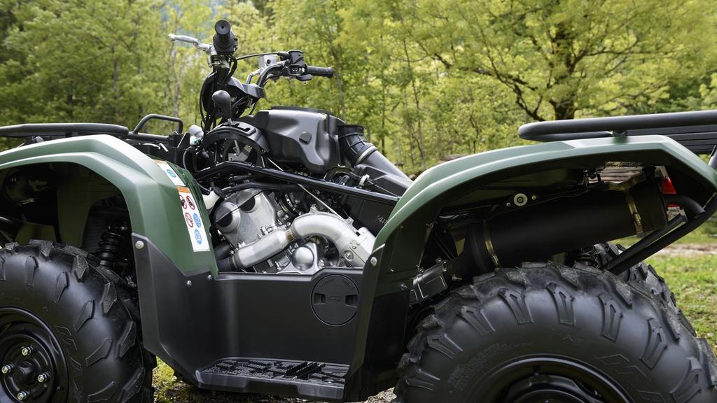 Ultramatic transmission Equipped with High, Low, Reverse, Neutral and Park modes, Yamaha's industry-leading Ultramatic automatic transmission is one of the ATV world s most durable and efficient CVT