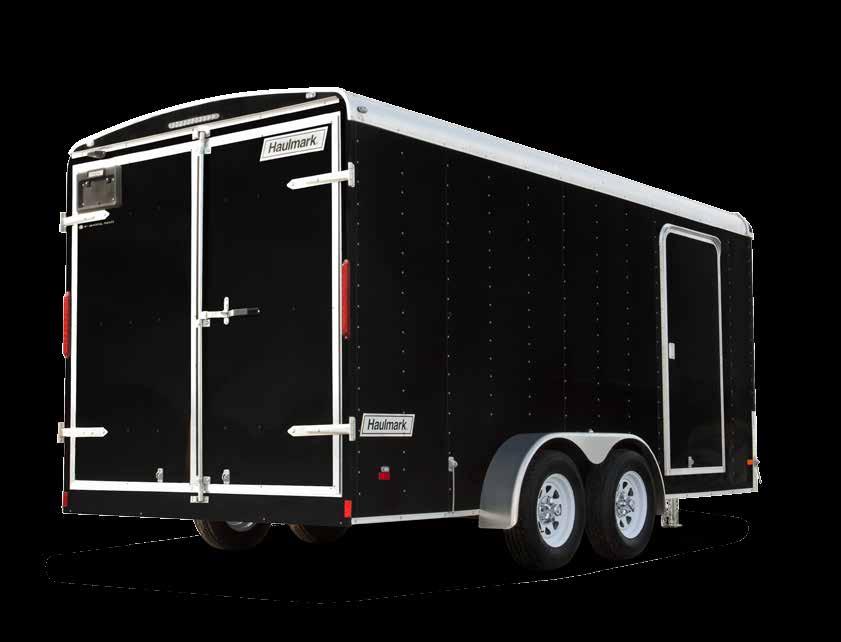 This cargo trailer hauls construction materials and heavy furniture with equal ease, and lasts mile after mile. This is a trailer for hauling when it s more than a hobby.