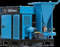 PERFORMIX MIXER The Performix Mixer with its 365-gpm output will get you from bentonite introduction to fully