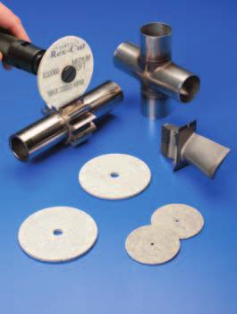 HIGH SPEED Type 1 Cotton Fiber Deburring Wheels Manufactured with additional fiberglass reinforcement to meet the speed requirements of die grinders.