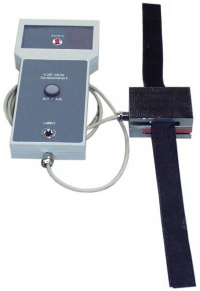 The pedal force transducers are connected to the sleeves on the left-hand