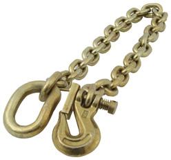 rated shackle. 400mm long 8493 Safety chain washers. 12.7 I.D.