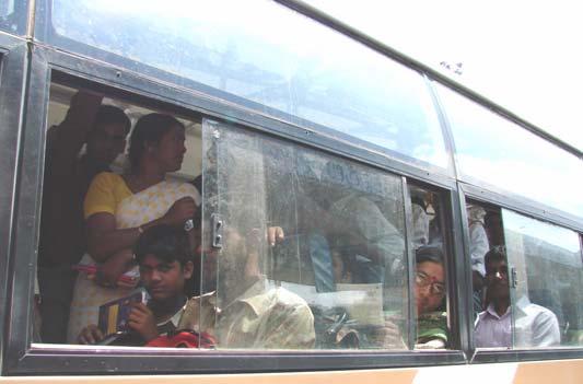 Passengers at the Maximum Load Point BMTC Number of Passengers On-Board a Transit Vehicle as It Passes the Location on the Route with the Maximum Passengers On- Board