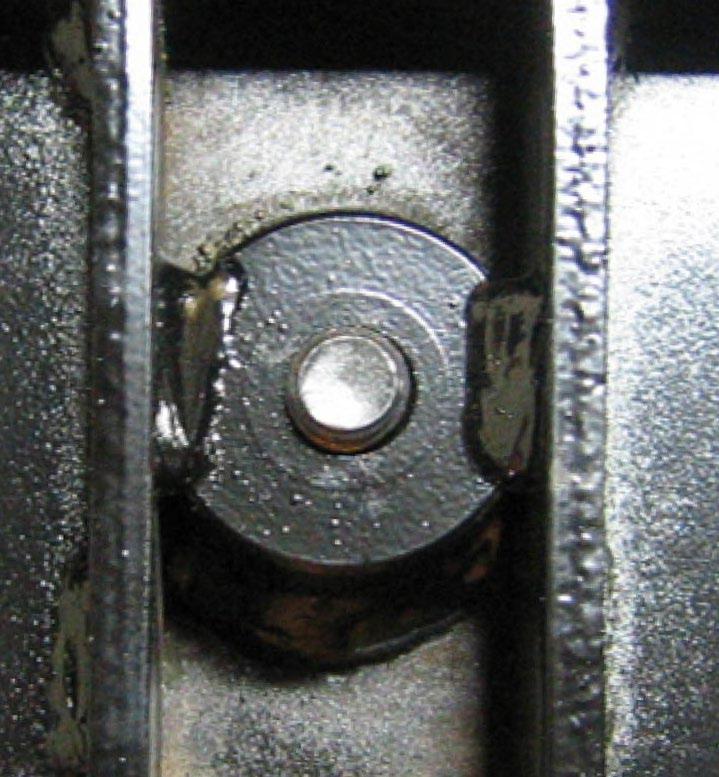 Coachstep Gear Plate and Bolt Replacement 1. When replacing the gear plate or the gear plate bolt, the Coachstep assembly must be removed from the coach. 2.