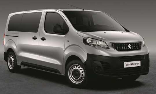 New Expert Combi Available in 3 lengths*, New Peugeot Expert Combi can carry up to 9