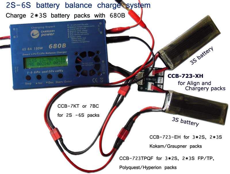 Balance Charge 2*5S battery packs, Please note the batteries being charged