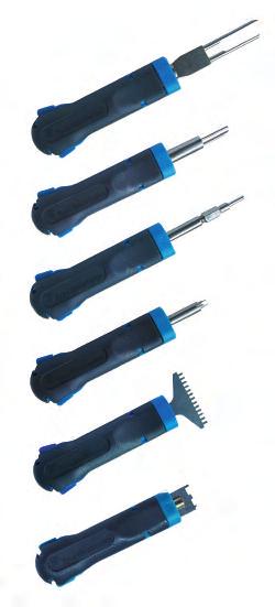 1.7 Insertion and Extract ion Tools Insert discrete terminals into connector housings or remove
