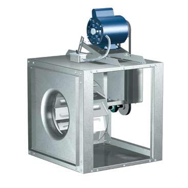 Each wheel is statically and dynamically balanced. Duct Collars Inlet and discharge duct collars are provided for easy duct connection.