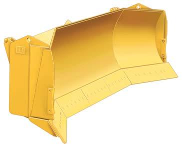 9 m 3 /10.3 yd 3 ) is designed for production dozing in stockpile material and general earthmoving. Universal Blade The universal blade (11.1 m 3 /14.