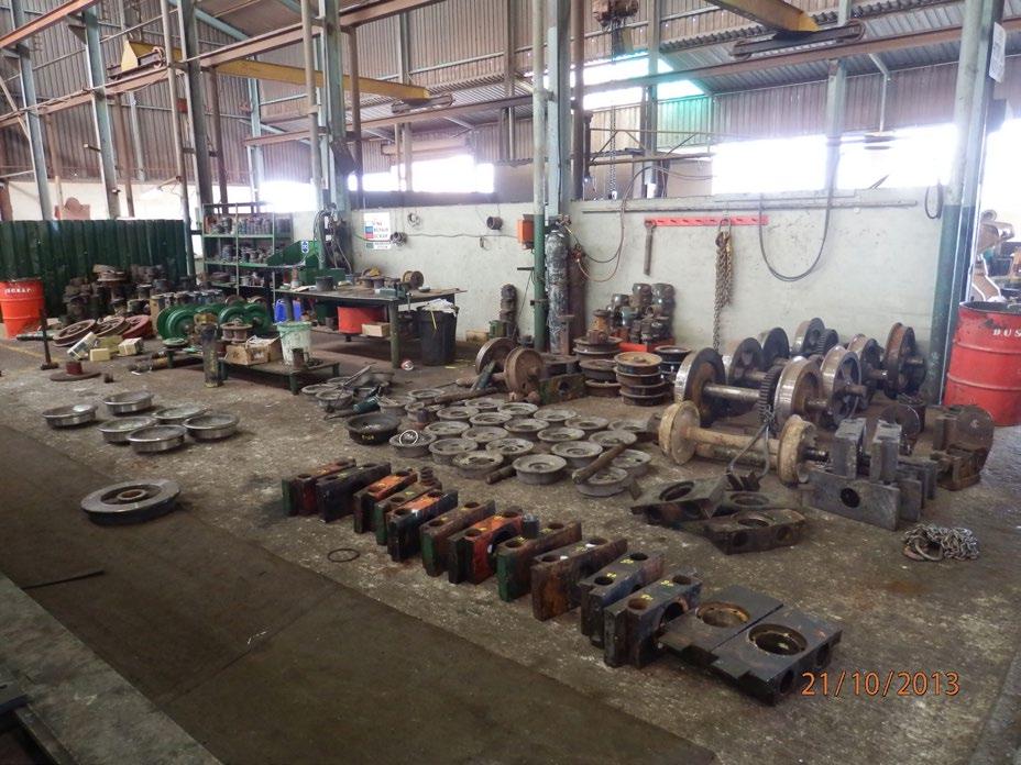 Our Equipment 10 Machinery 6x Centerlaths 7x Drilling Machines 3x Horizontal Boring Mills 1x