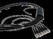 Wireless Infrastructure Products HYBRID FIBER/POWER CABLE ASSEMBLIES Hybrid Fiber/Power Cable Assemblies A robust and compact hybrid fiber cable assembly for interconnecting power and optical links