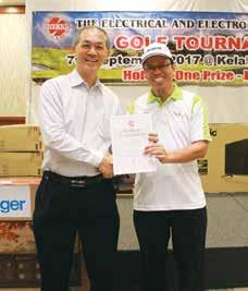 ... Continue Golf Tournament 2017 72nd ISSUE Overall Gross Champion (right) Mr