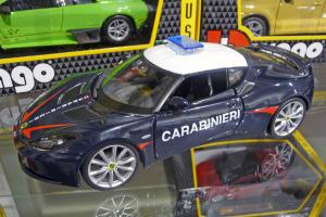This is the new Bburago 1:24 Lotus Evora Carabinieri, should be released early 2013 as far as I know.