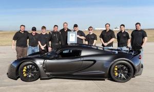 Hennessey Venom GT claims Guinness World Record I have mentioned this Lotus based supercar before.