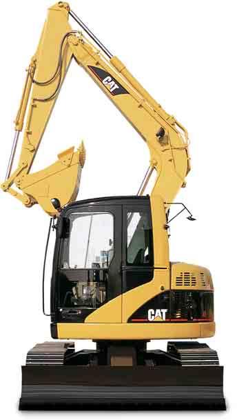 Flexibility in Tight Quarters. The shorter tail easureent allows the excavator to work productively in urban construction, on logging roads and other space restricted sites.