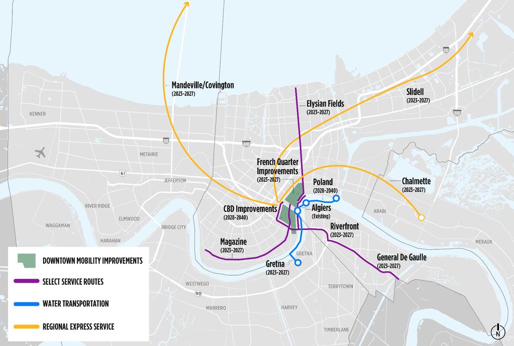 OTHER MAJOR TRANSIT CORRIDORS AND