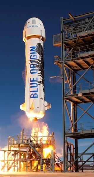 New Shepard Reusable manned rocket developed for suborbital space tourism The crew capsule can carry six persons and