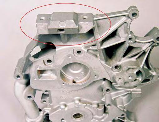 The 4666005AC front cover for the 07-09 minivan is held on by one more bolt on the driver s side for a total of 13 fasteners.