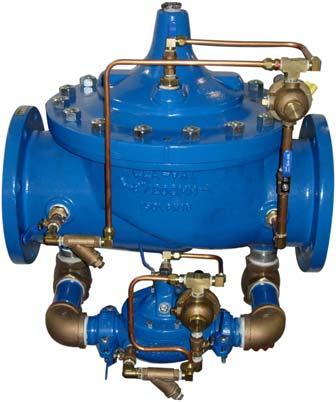MODEL 90-99 (Full Internal Port) Pressure Reducing Valve with Low Flow By-Pass Schematic Diagram Item Description 1 90-01 Pressure Reducing Valve 1-1 Hytrol (Main Valve) 1-2 X58C Restriction Tube