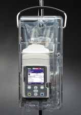 LockBox with Full Keypad Access - Clear Compatible with CADD -Solis pump and standard IV bags up to 500 ml and syringes up to 60 ml