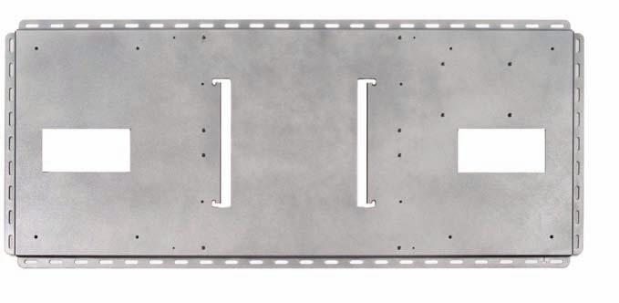 MP The FLEXware MP is a one piece, powder-coated aluminum mounting plate for FLEXware 500 and FLEXware 1000 enclosures.