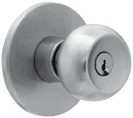 Knurled knobs All heavy duty knobs are available knurled to identify entrances to hazardous areas for the handicapped.