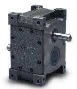 Parallel shaft indexers are designed for inline indexing in confined spaces.