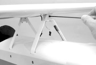 Wing Attachment: Install the bottom wing and bolt securely in place with the 1/4-20 x 1-1/2" nylon bolts.