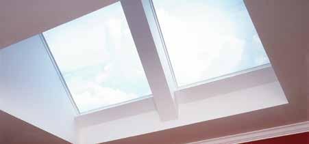 Self-Flashed Skylights Fixed E-Class Model EF E-Class Skylights Deck-Mounted Skylights EF, EV, EVMS E-Class the More Sky Skylight is ready to go right out of the box with no mastic, no step-flashing,