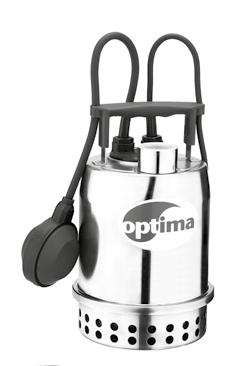 OPTIMA SUBMERSIBLE ELECTRIC PUMPS in AISI 304 Submersible electric pumps for clean water with hydraulics in AISI 304 stainless steel.