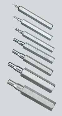 Tools Punch Type Swaging Tools (Tube inside diameter) T21002 1 /8" 9881620 T21003 3 /16" 9881619 T21004 1/4" 9881618 T21005 5 /16" 9881617 T21006 3 /8" 9881616 T21007 7 /16" 9881615 T21008 1/2"