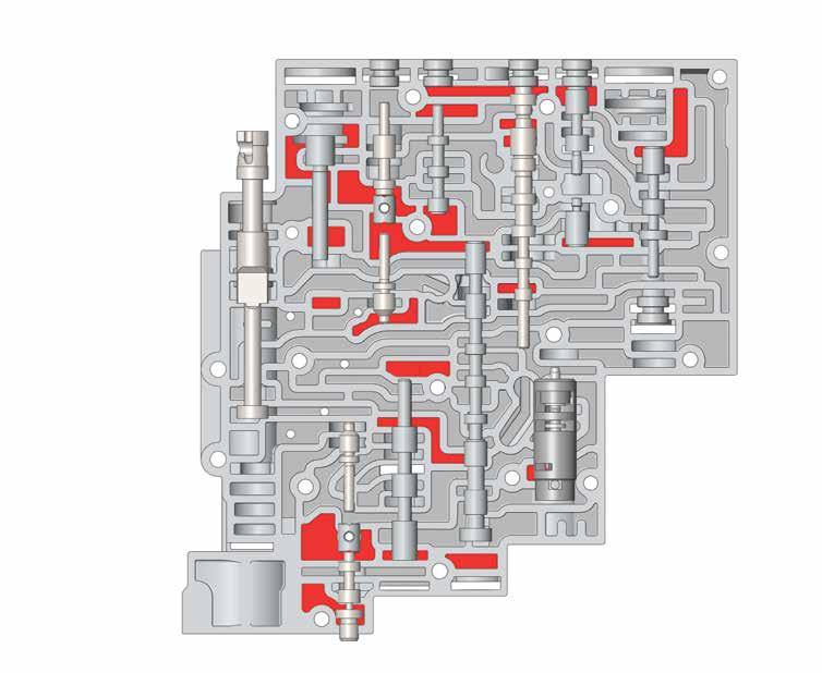 Critical Wear Areas & Vacuum Test Locations NOTE: OE valves are shown in rest position and should be tested in rest position unless otherwise indicated. Test locations are pointed to with an arrow.