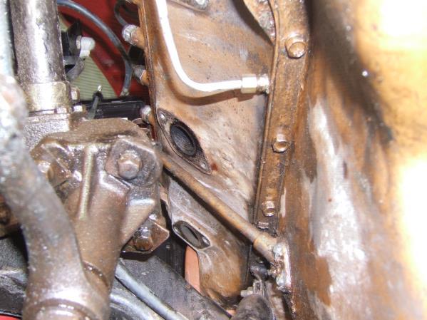 11. Remove Stock exhaust manifolds. Modifications to Stock components: 1.