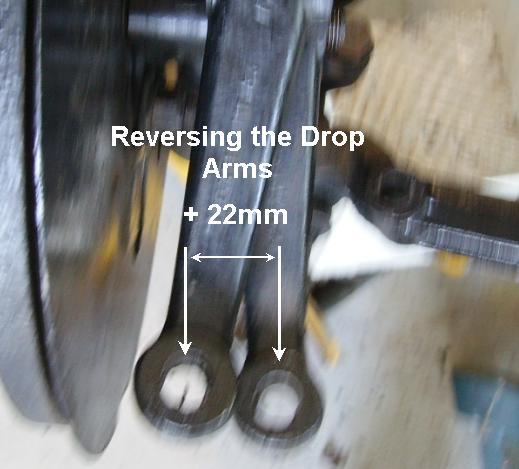 There are various theories about fitting TR4 drop arms or bending