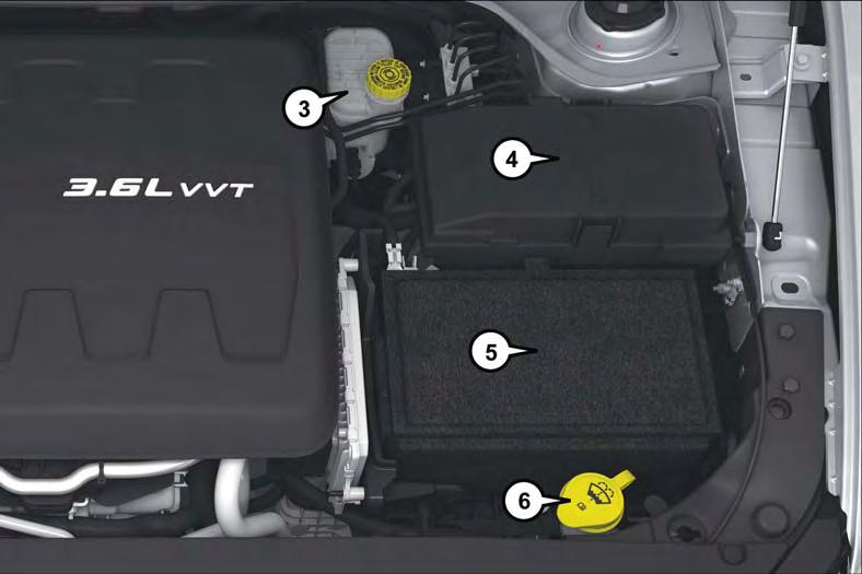 MAINTAINING YOUR VEHICLE 5. Battery 6.