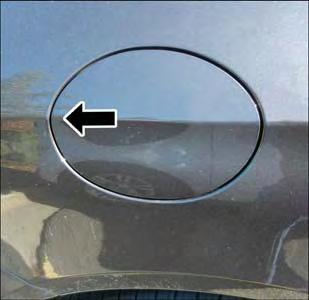 MAINTAINING YOUR VEHICLE 6. Tighten the gas cap about one-quarter turn until you hear one click. This is an indication that the cap is properly tightened. 7.