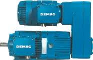 37 to 42 kw 21568-1 Demag microspeed drives with conical-rotor brake motors; for large speed ranges and positioning with high