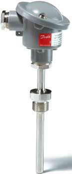 These temperature sensors are based on a standardized Pt 100 or Pt 1000 element, which gives a reliable and accurate measurement.
