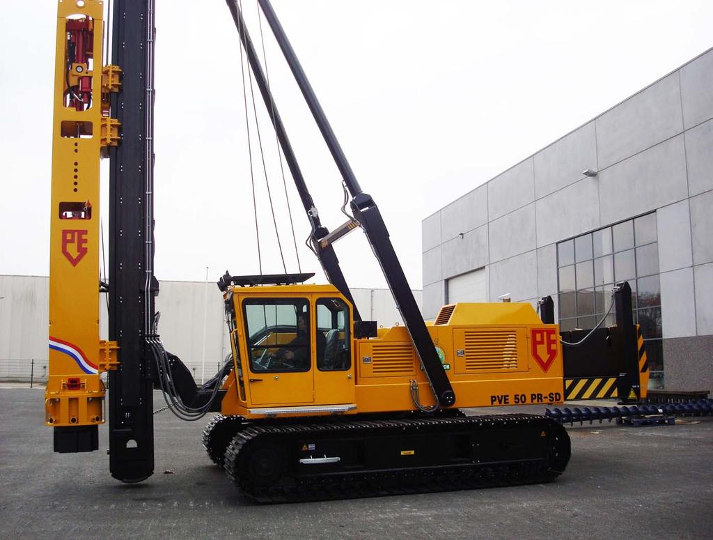 PVE Piling and Drilling Rigs Powerful, Versatile and Efficient PVE Piling