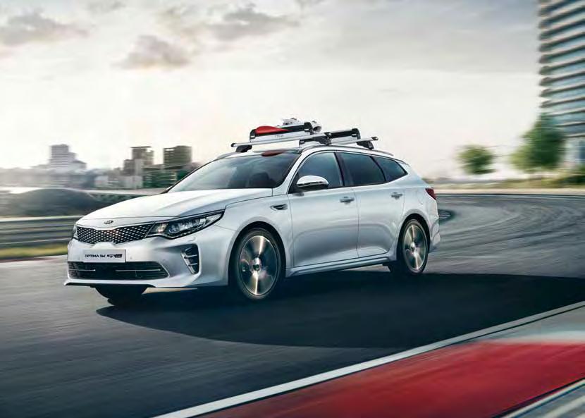 TRANSPORT TRANSPORT Practical possibilities Extend the practicality of your new Optima with functional Genuine Accessories. 1.