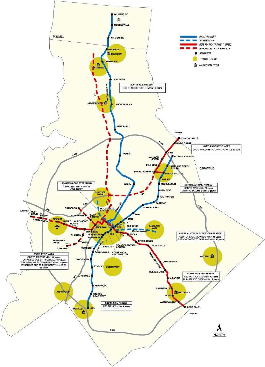 Recommended 2025 System Plan Serves 205,000 215,000 daily transit riders by 2025 28 miles of BRT guideway 21 miles of LRT 11