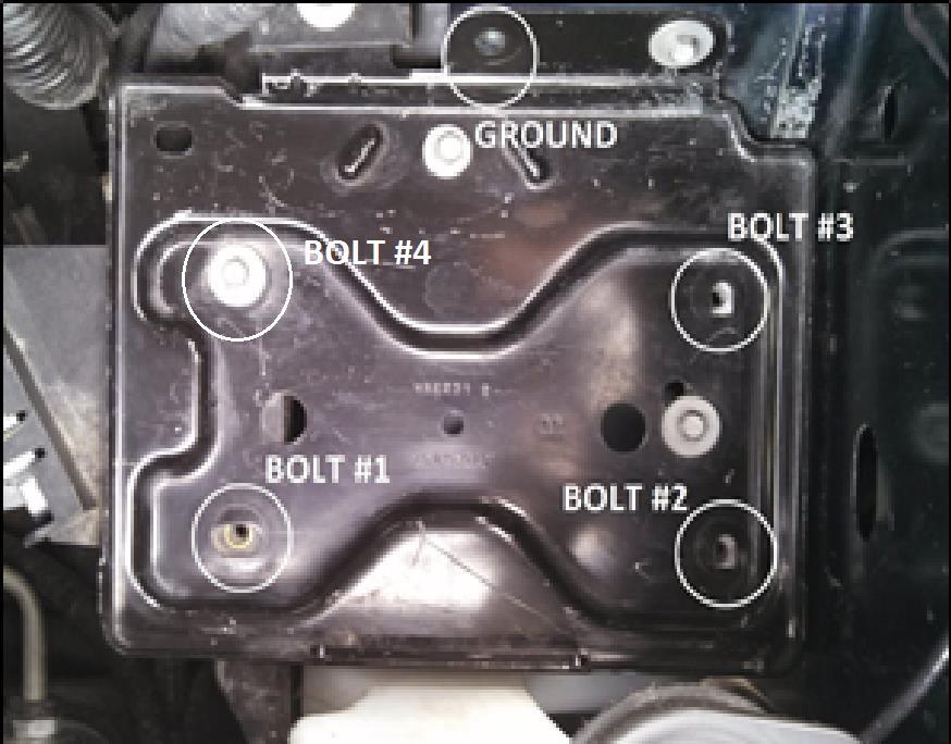 The Horns can be installed to the bracket and pre wired as shown. Use the supplied bullet connectors for each solenoid connection, and the butt connectors to accommodate 2 wires into 1.