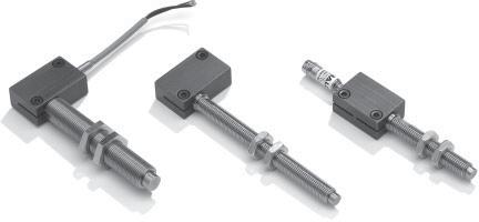 Prox ctuator To avoid sensor damage, alluff s Prox ctuators isolate inductive proximity sensors from mechanical contact with targets.