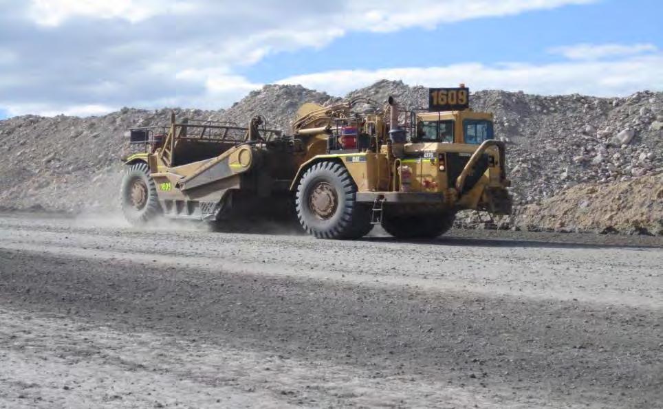 Road Surface Maintenance Practices Some mines have