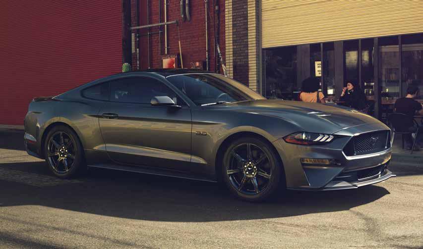 2019 Mustang MUSTANG (1)(2) Axle Maximum Loaded Trailer Weight (lbs.) Engine Configuration Automatic Transmission 2.3L EcoBoost I4 RWD 1,000 5.0L V8 RWD 1,000 Maximum Loaded Trailer Weight (lbs.