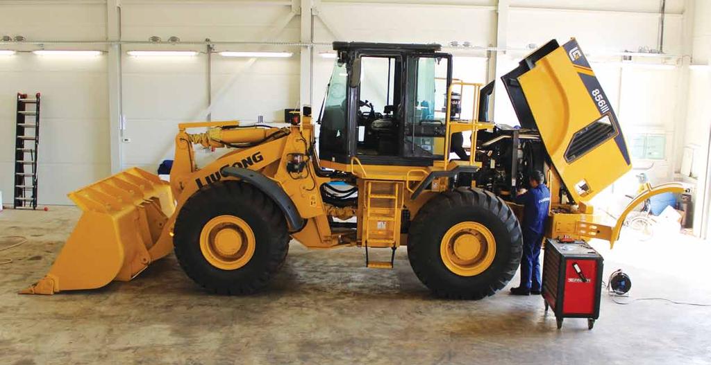 First class service and support As a LiuGong customer, you can rely on a first class aftersales service to ensure your construction equipment continues to meet