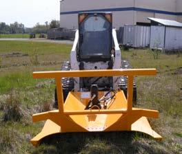 visibility yellow finish w/uv protection Cutting Width-60" Cutting Capacity-8" 16-45gpm Approximate Weight-1450lbs